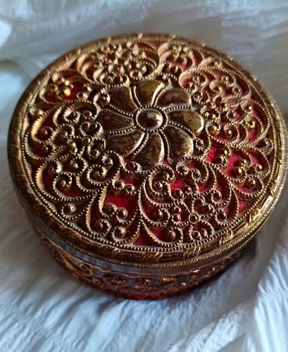Vintage runde metall - vintage,