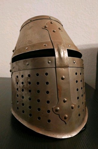 Mittelalter topfhelm - mittelalter,