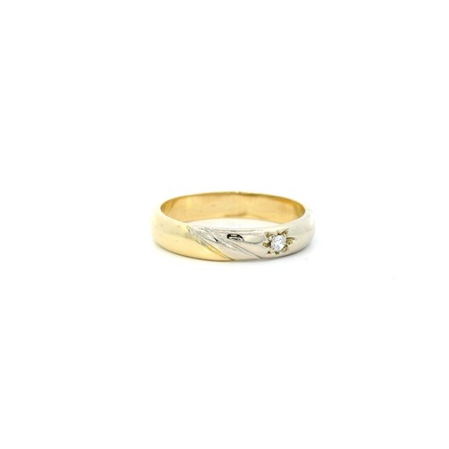 Damenring goldring bicolor - damenring,,