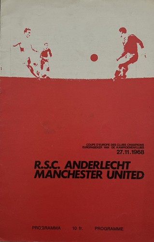 Anderlecht manchester united - v,