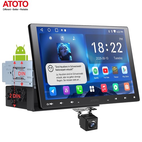 Atoto 1 din android - 1,