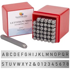 Brief- und Nummernstempel Set