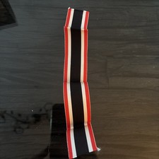 original Ordensband  zum KVK 2. Weltkrieg Hersteller Rudolf Souval Wien