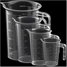 Messbecher Set, 4-teilig