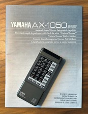 Yamaha AX 1050 Fernbedienung und Anleitung - Original - VL20850