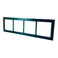 Busch Jaeger 1724-226 Abdeckrahmen 4-fach Glas Avocado - Busch-axcent® pur