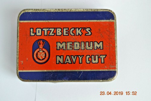 Alte blechdose lotzbeck - blechdose, lotzbeck's