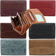 Damen Geldbörse groß Leder