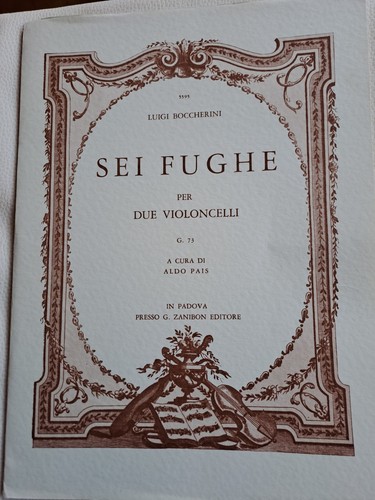 Noten cello boccherini - noten,,