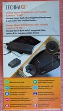 Technaxx Power Bank 6000mAh mit FullHD Kamera TX-92