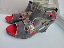 DKODE Leder Sandalen grau Gr