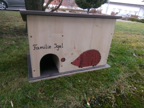 Kinder bausatz igelhütte - kinder,