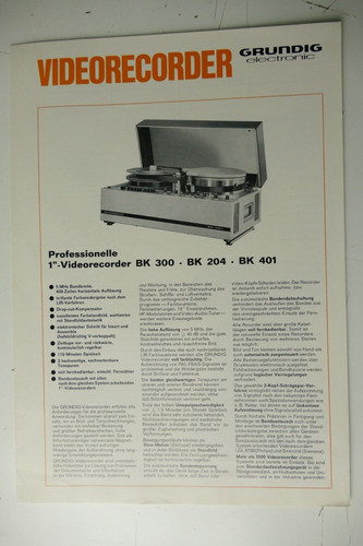 Grundig professionelle - grundig,