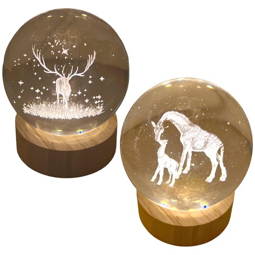 Two crystal ball night - 3d,