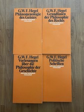 4xG.W.F. Hegel Bücher