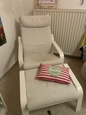 Ikea POÄNG Sessel Und Hocker