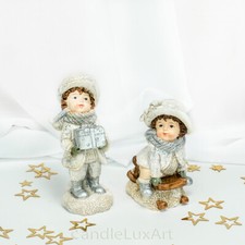 Winterkinder Paar Weihnachten