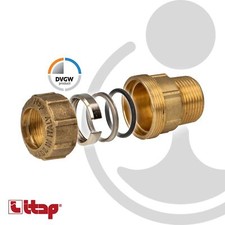 Messing-Klemmverbinder gerade