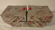 VINTAGE BOOT HOLZ TEXTIL