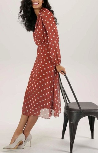 Neu chiffon kleid wickeloptik - neu:,