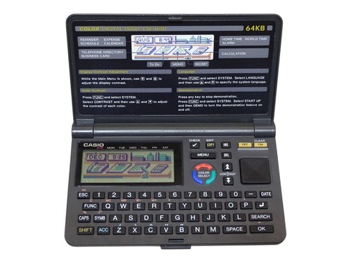 Casio color digital - ⭐, diary