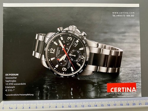 Certina podium chronograph - ds,