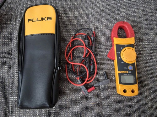 Fluke 322 amp meter - amp,