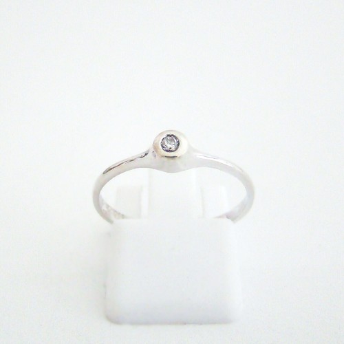 Ring weißgold 585er brillant - 585er,