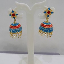 Jhumka ohrringe indisches - ohrringe,