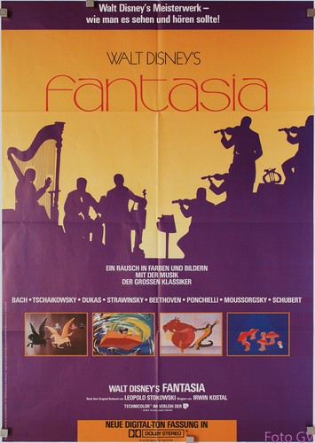 Plakat fantasia 1940 walt - plakat,