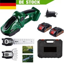 Für Makita Akku Grasscheren Heckenschere Strauchschere Rasenschere mit 2 Akku.