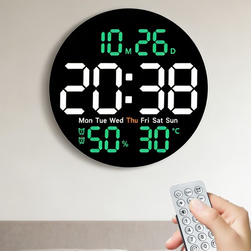 Digitale wanduhr led - led, uhr