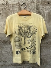 Yakuza T-Shirt - gelb, Front Print, älteres Modell / Gr. L