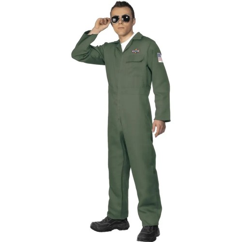 Smiffys flieger kostüm - flieger,