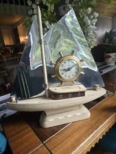 Vintage United Sailboat Clock