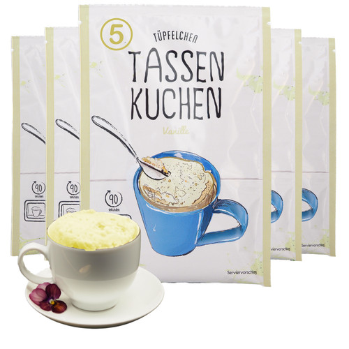 Tassenkuchen vanille - tassenkuchen,