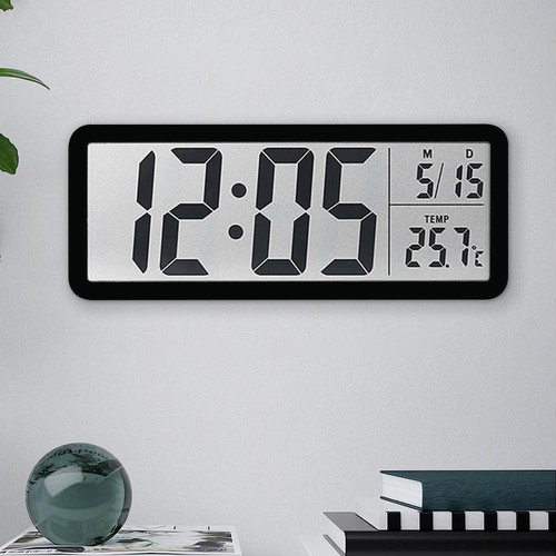 Digitale wanduhr - digitale,