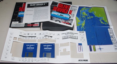 Silent service für amiga - silent, ii