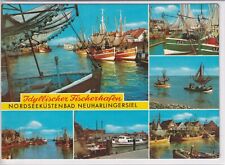 #0232 AK Neuharlingersiel Hafen Kutter MS Spiekeroog III 1983