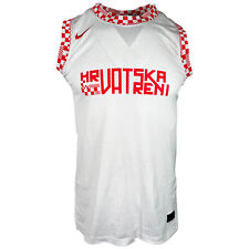 Nike Kroatien Basketball Trikot Top Hrvatska Saison 2020/2021 Gr.M Weiß