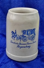 Alter Bierkrug Steingut