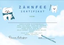 Zahnfee Zertifikat
