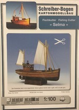 Schreiber-Bogen Kartonmodellbau Fischkutter Selma | Papier Modellbausatz 1:100