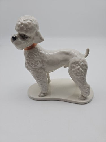 Porzellanfigur figur pudel - porzellanfigur,