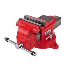 Guss - Schraubstock drehbar 125 mm / 360° Drehvorrichtung / Spannweite 130 mm