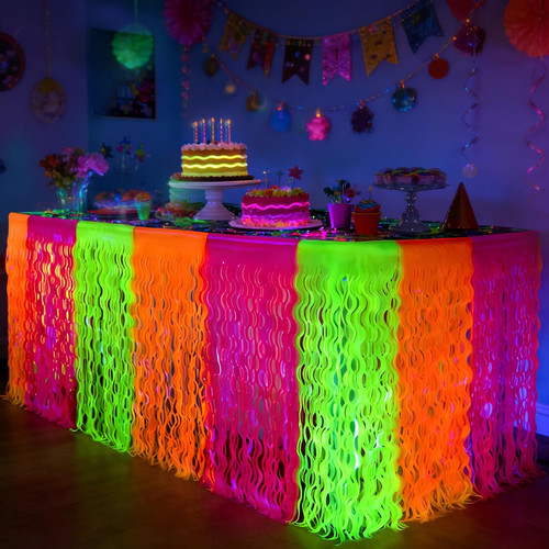 Neon party deko - neon, stück