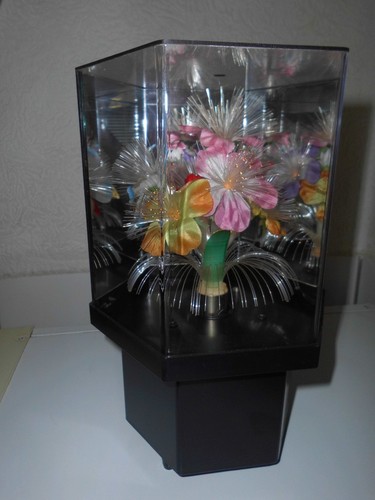 Vintage blumenlampe mit - vintage-blumenlampe,
