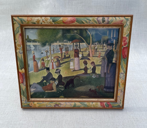 Vintage blumen bilderrahmen - vintage,
