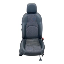 Sitz vorne rechts Beifahrersitz Kunstleder Stoff Seat Leon 5F schwarz rot