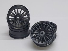 TAMIYA FELGEN SATZ MIT 16-SPEICHEN 26MM BREITE "GUNMETAL" # 0995125-GM